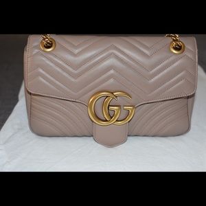Gucci Marmont Medium Bag - Dusty Rose